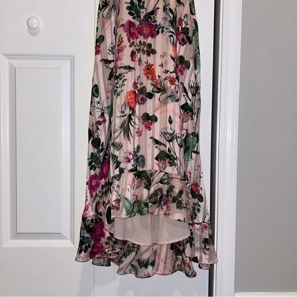 Banana Republic Botanical Print Fit-and-Flare Maxi Dress - Picture 6 of 11